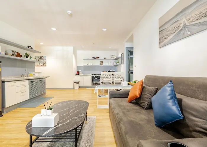 Cozy 2br In 5 Mins Bts 110 Sqm By Mattco 公寓 曼谷
